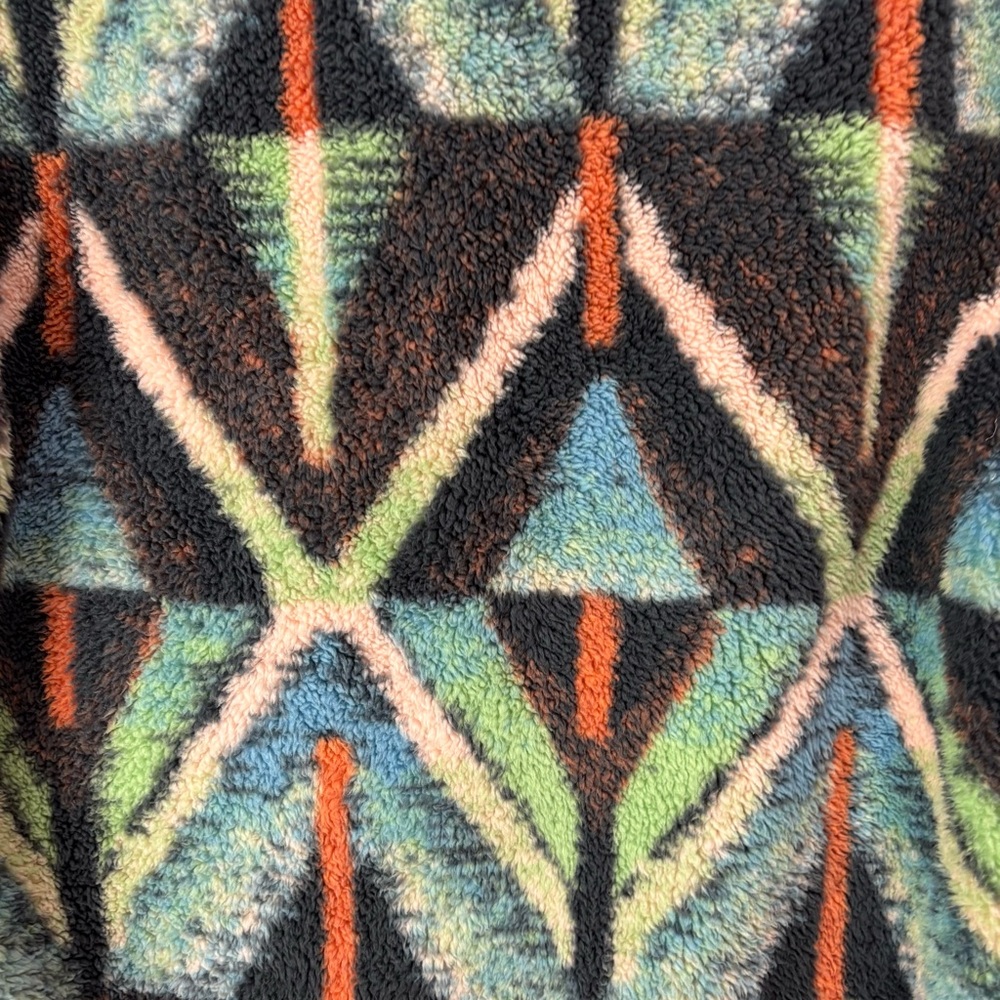 Billabong Switchback Pullover Colorful Geometric … - image 8